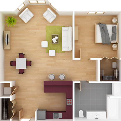 LinkNow Media Interior Layout